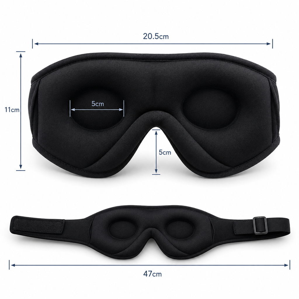 Dormexa Sleep Mask — Sleep Anywhere, Anytime